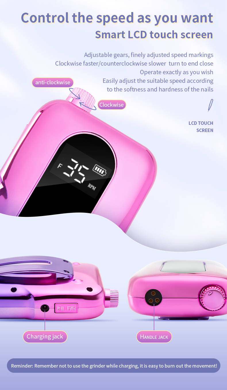 nail polisher detail 