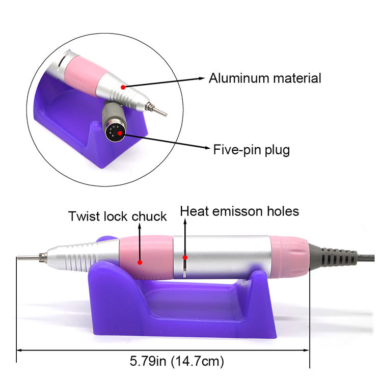 nail drill detail