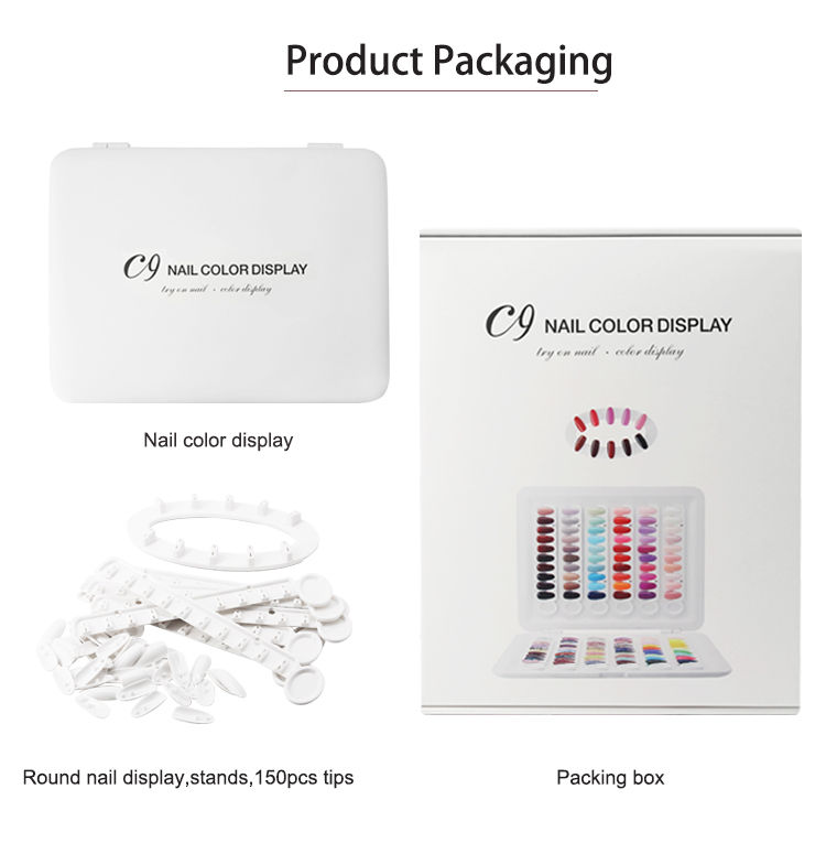 nail color display package