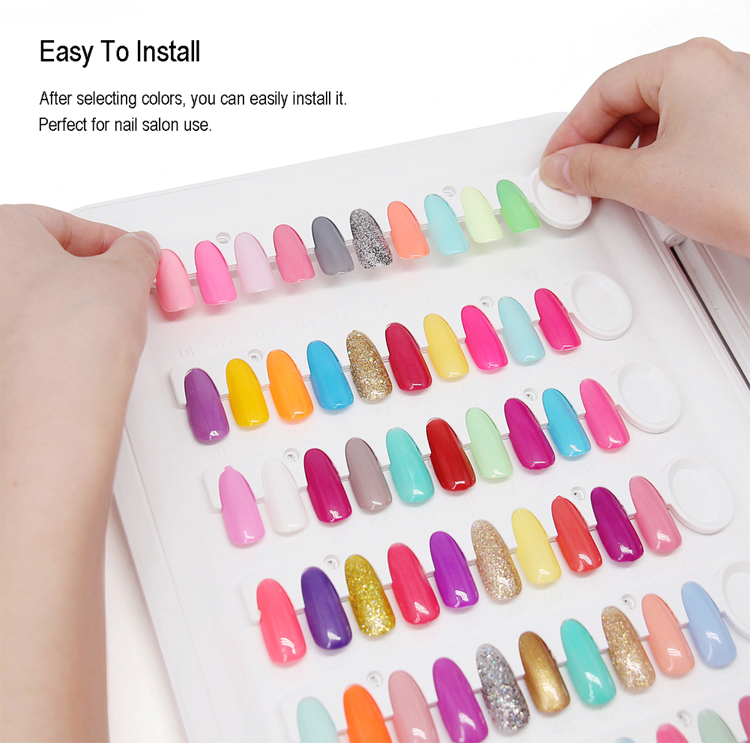 nail color book usage