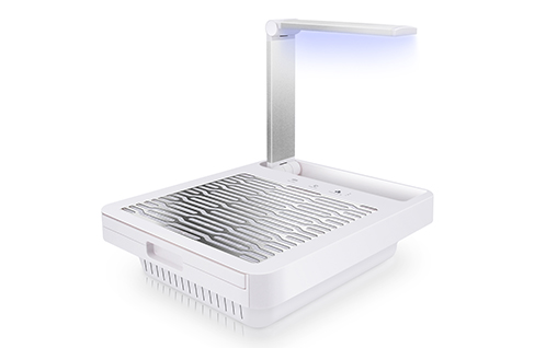 NDC6 Touch Screen Nail Dust Collector With Lamp