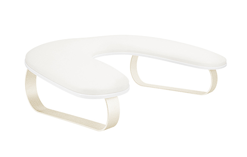 HR603 PRO Cleanable Leather Nail Armrest