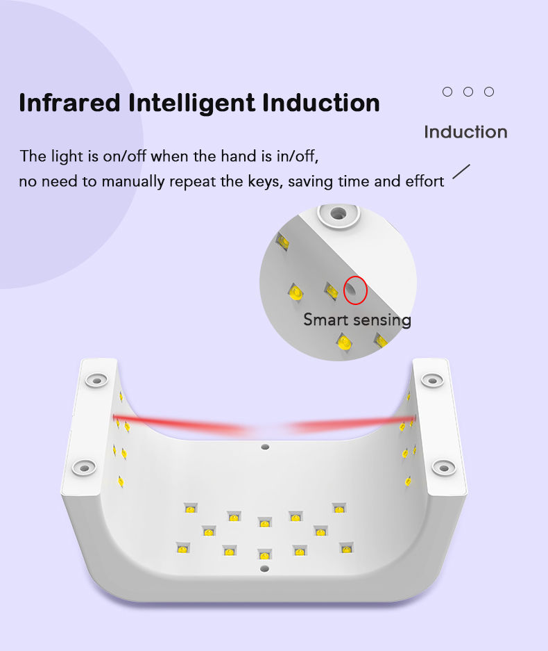 led lamp for polygel