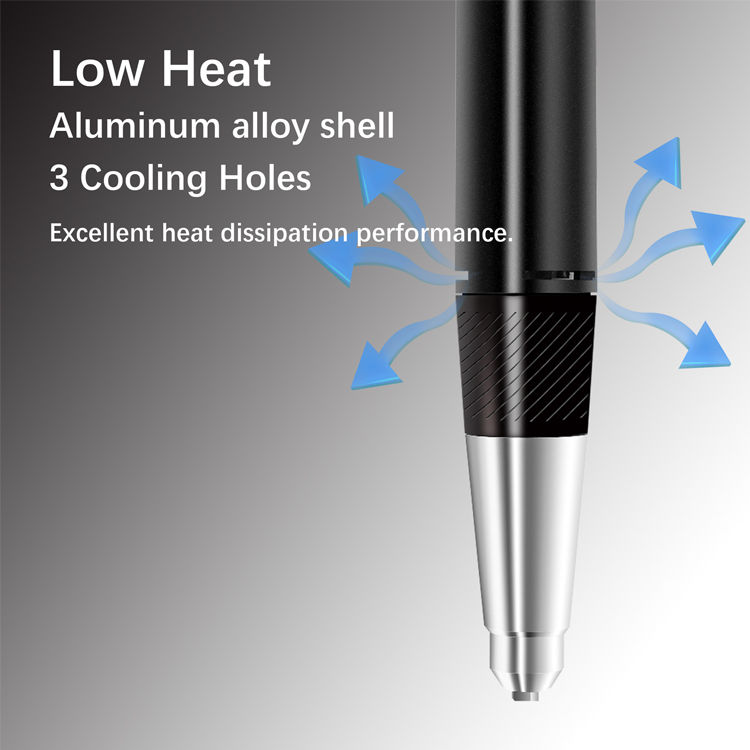 heat dispation nail drill