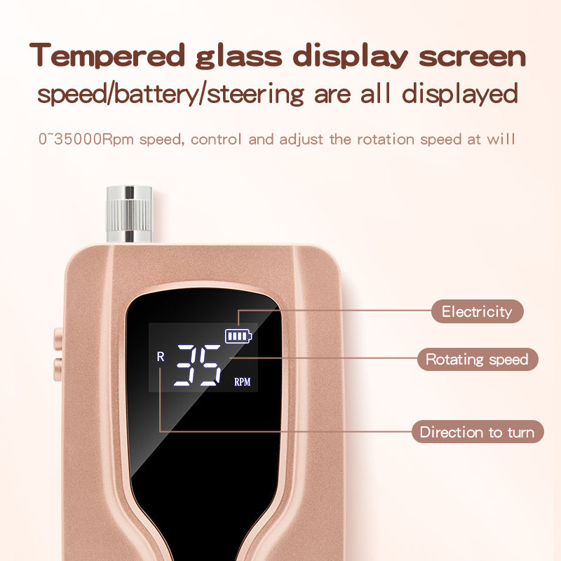 battery nail polisher machine