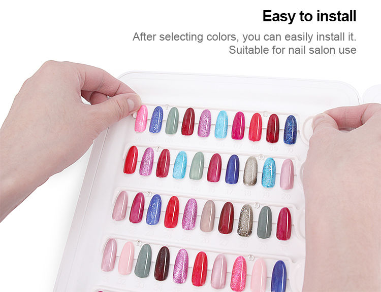 nail color chart